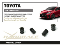 Toyota GR YARIS 20- Främre Nedre Länkarmar Främre Bussningar (Förstärkta Gummibussningar) - 2Delar/Set Hardrace